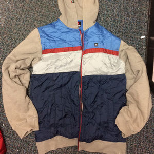 QuikSilver Vintage Boys Hybrid Hoodie Jacket 20